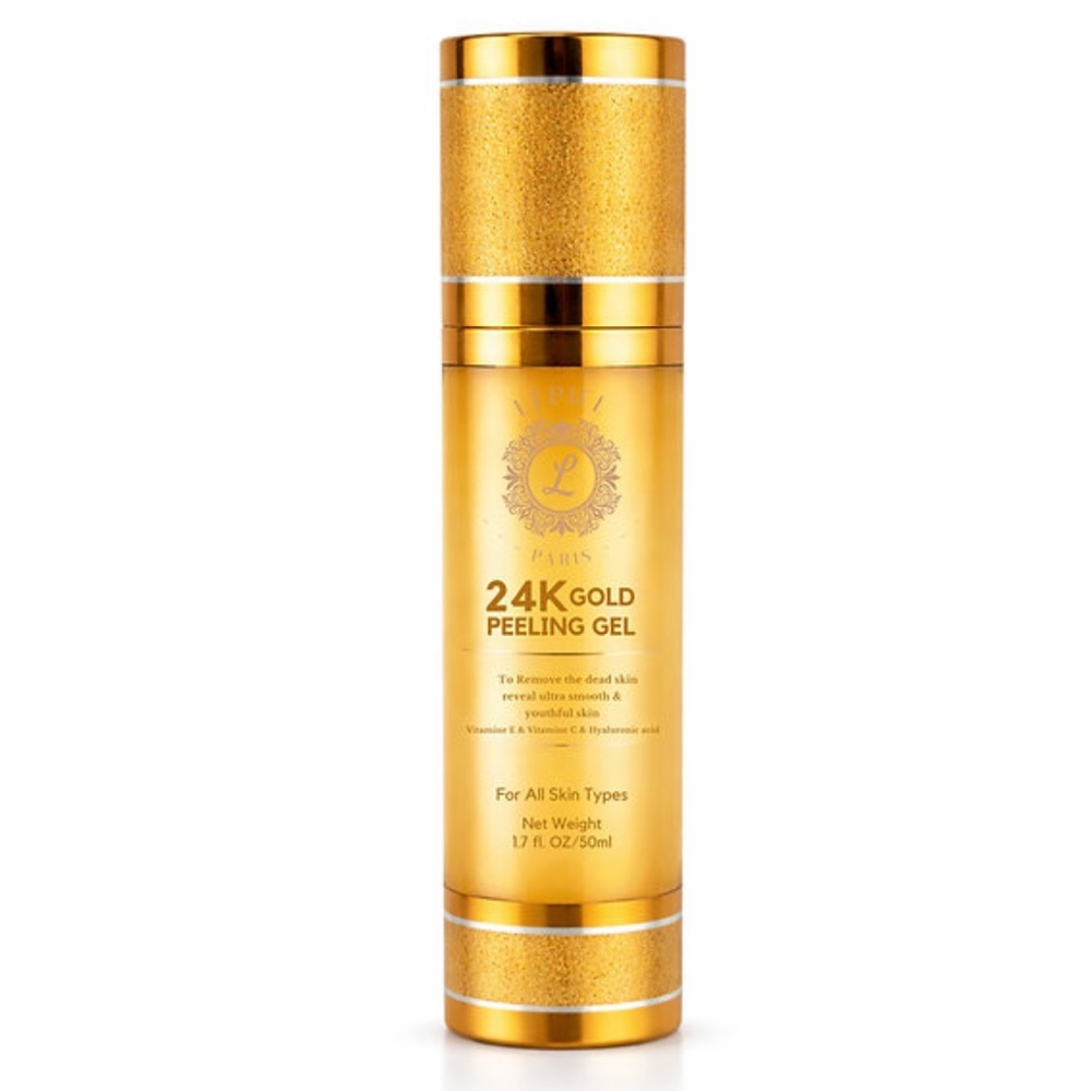 Go for the Gold! This 24K Gold Peeling Gel treatment by LaPiel Paris New w bag!🏆